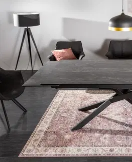 Jídelní stoly LuxD Roztahovací keramický stůl Natasha 180-220-260 cm láva - Skladem