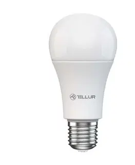 Svítidla Tellur WiFi Smart žárovka E27, 9 W, bílé provedení, teplá bílá, stmívač