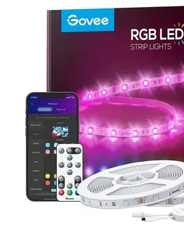 LED osvětlení Govee Govee - Wi-Fi RGB Smart LED pásek 15m + dálkové ovládání 