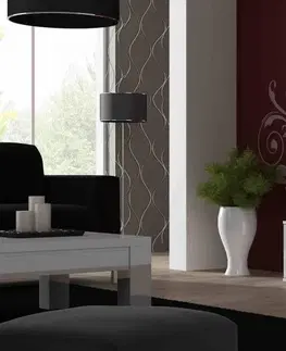 TV stolky Artcam TV stolek SOHO 140 cm Barva: černá/bílý lesk