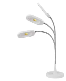 Stolní lampy do kanceláře EMOS LED stolní lampa HT6105, bílá 1538090100