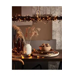 Vánoční dekorace Eglo Eglo 410817 - LED Venkovní vánoční řetěz GOLDEN 1200xLED 24m IP44 teplá bílá 