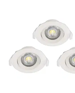 LED osvětlení Eglo Eglo 32896 - SADA 3x Podhledové svítidlo SARTIANO 1xLED/5W/230V 
