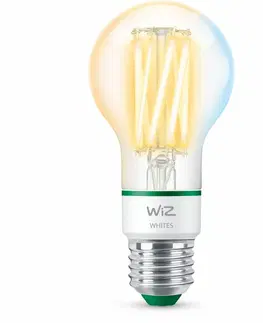Žárovky Philips WiZ LED filament žárovka E27 A60 4,3W 2700-4000K, stmívatelná