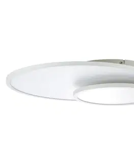 Stropní svítidla Brilliant LED stropní světlo Bility, kulaté, rám bílý