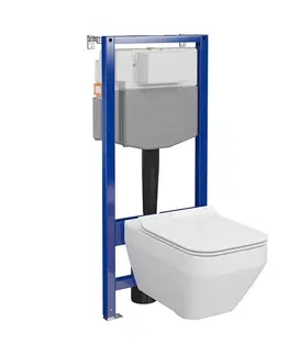 Kompletní WC sady Cersanit Crea S701-810