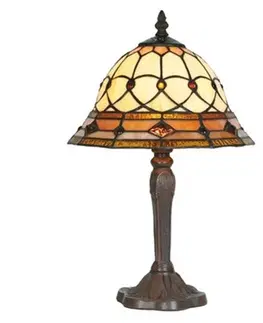 Stolní lampy Artistar ANTHEA stolní lampa v Tiffany stylu