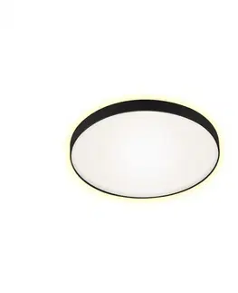 LED stropní svítidla BRILONER LED stropní svítidlo, pr. 28,5 cm, 12 W, černá-bílá BRI 3443-115