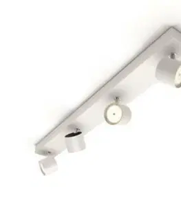 LED bodová svítidla LED WarmGlow Bodové svítidlo Philips Star 56244/31/P0 bílé 2200K-2700K 4x4,5W