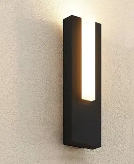 Venkovní nástěnná svítidla Lucande Lucande Virgalia LED venkovní nástěnné svítidlo