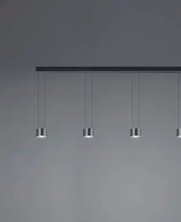 Závěsná světla BANKAMP BANKAMP Impulse Flex LED závěsné 4 zdroje černá