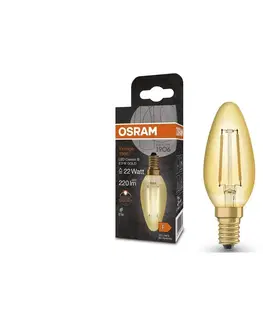 LED osvětlení Osram LED Žárovka VINTAGE E14/2,5W/230V 2400K - Osram 