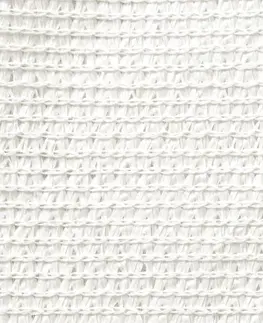 Stínící textilie Plachta proti slunci z HDPE čtvercová 2 x 2 m Bílá