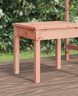 Zahradní lavice Zahradní lavice 50 x 44 x 45 cm masivní dřevo douglasky
