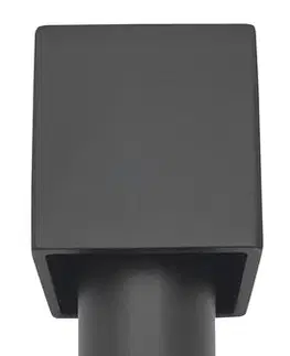 Koupelna SAPHO Přepínač s ovladačem pro podomítkovou baterii, černá mat ND1101-42-1B