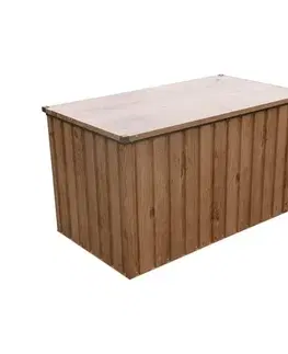 Úložné boxy DURAMAX Zahradní úložný box 134 x 74 cm 71045 - dekor dub