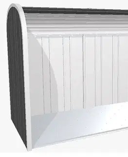 Úložné boxy Biohort Mnohostranný účelový roletový box StoreMax vel. 190 190 x 97 x 136 (tmavě šedá metalíza) 190 cm (2 krabice)
