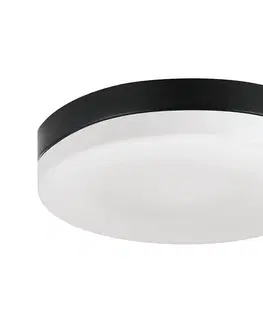 Svítidla Prezent Prezent  - Koupelnové stropní svítidlo PILLS 3xE27/60W/230V IP44 černá 