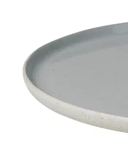 Talíře BLOMUS Talíř keramický mělký šedý průměr 26cm sablo