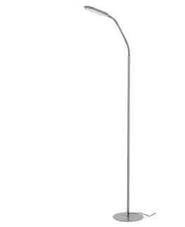 Lampičky Rabalux 74010 stojací LED lampa Adelmo, 10 W, šedá