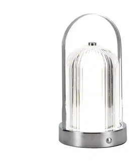 Lampy  LED Stmívatelná stolní lampa LED/1W/5V 3000-6000K 1800 mAh chrom 