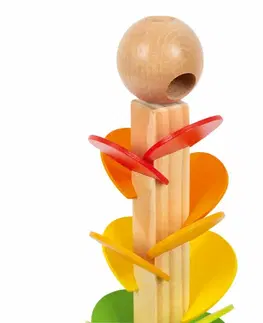 Dřevěné hračky Small Foot Kuličková dráha se zvukem