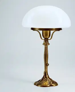Stolní lampy Berliner Messinglampen Stolní lampa Katharina s klasickým vzhledem