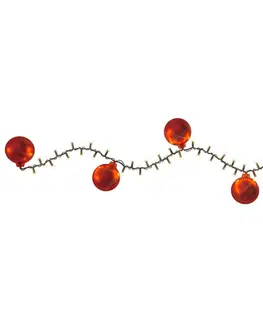 Světelné venkovní řetězy Hemsson LED světelný řetěz 2v1, Cranberry red, 700 LED