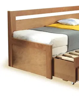 rozkládací Rozkládací postel s úložným prostorem TANDEM KLASIK pravá