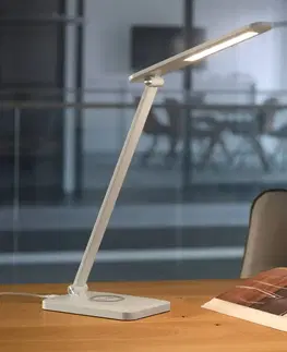 Stolní lampy kancelářské JUST LIGHT. LED stolní lampa Florentina, bílá
