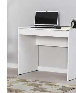 Myši Adore Furniture Pracovní stůl 75x90 cm bílá 