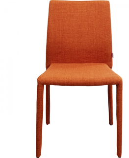 Jídelní židle KARE Design Židle Bologna oranžová