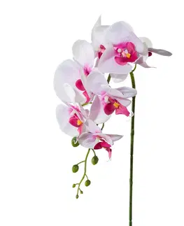 Květiny Umělá Orchidej růžová, 86 cm 305303-10