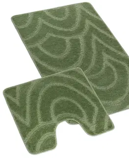 Koberce a koberečky Bellatex Sada koupelnových předložek Standard Oblouky, 60 x 100 cm, 60 x 50 cm