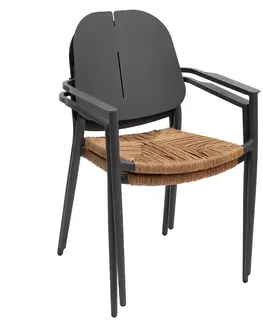 Zahradní židle a křesla Hliníkové jídelní křeslo BOLZANO