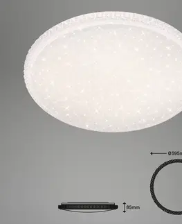 Stropní svítidla Briloner Stropní svítidlo LED Style, dálkové ovládání