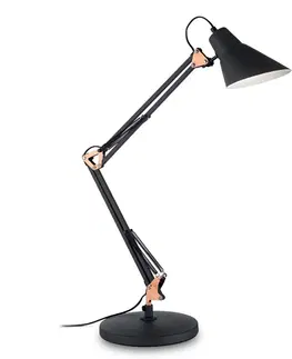 Stolní lampy kancelářské Ideallux Stolní lampa Sally, nastavitelná výška, sklopná
