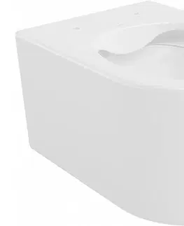 Kompletní WC sady Závěsná WC mísa MEXEN SOFIA 36 cm bez prkénka bílá