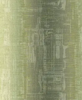 Závěsy Dekorační závěs nebo látka, Satinet Impresse, zelená, 150 cm 150 cm