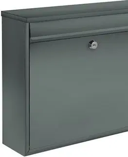 Poštovní schránky Poštovní schránka šedá, 31 x 36 x 10 cm