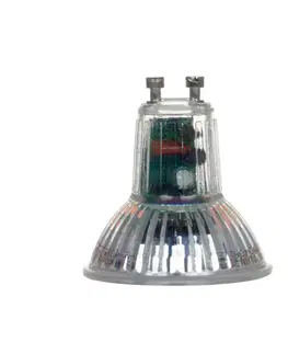 Chytré žárovky LUUMR LUUMR Smart LED, GU10, sklo, 4,7 W, Tuya, WLAN, čirá, CCT