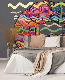 Pop art tapety Tapeta zamilované kočky v pop art stylu