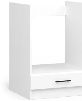 Kuchyňské dolní skříňky Ak furniture Kuchyňská skříňka Olivie pod troubu S 60 cm bílá