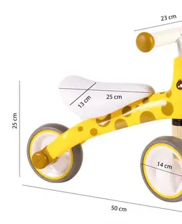 Hračky Odrážedlo v motivu žirafy pro děti