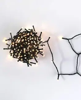 Vánoční řetězy a lamety DecoKing LED světelný řetěz WARMIE 743 cm teplá bílá