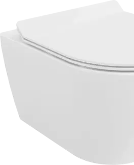 Kompletní WC sady Závěsná WC mísa MEXEN CARMEN 4 + prkénko SLIME
