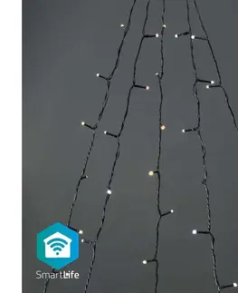 Vánoční osvětlení Smart LED vánoční řetěz  WIFILXT12W200 5x4m WiFi Tuya