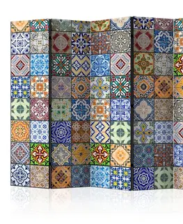 Paravány Paraván Colorful Mosaic Dekorhome 225x172 cm (5-dílný)