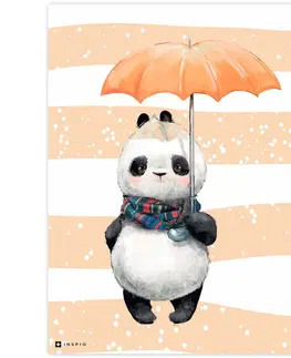 Obrazy do dětského pokoje Obrázek pandy pro děti do pokoje