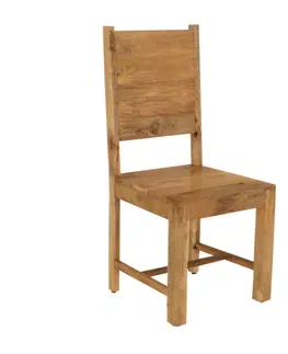 Židle Židle Hina s plnými zády z mangového dřeva